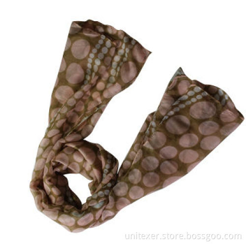 100% Viscose Scarf, Printed Pattern, Suitable for Women